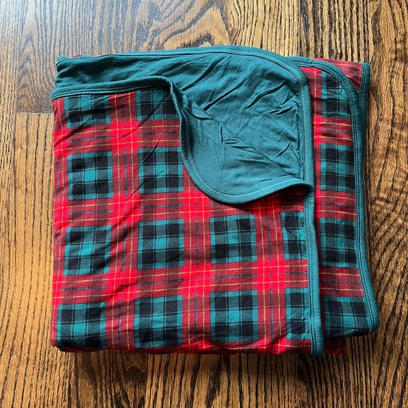 NWOT - Little Sleepies Limited Edition Tartan Plaid Cloud Blanket - Picture 1 of 6